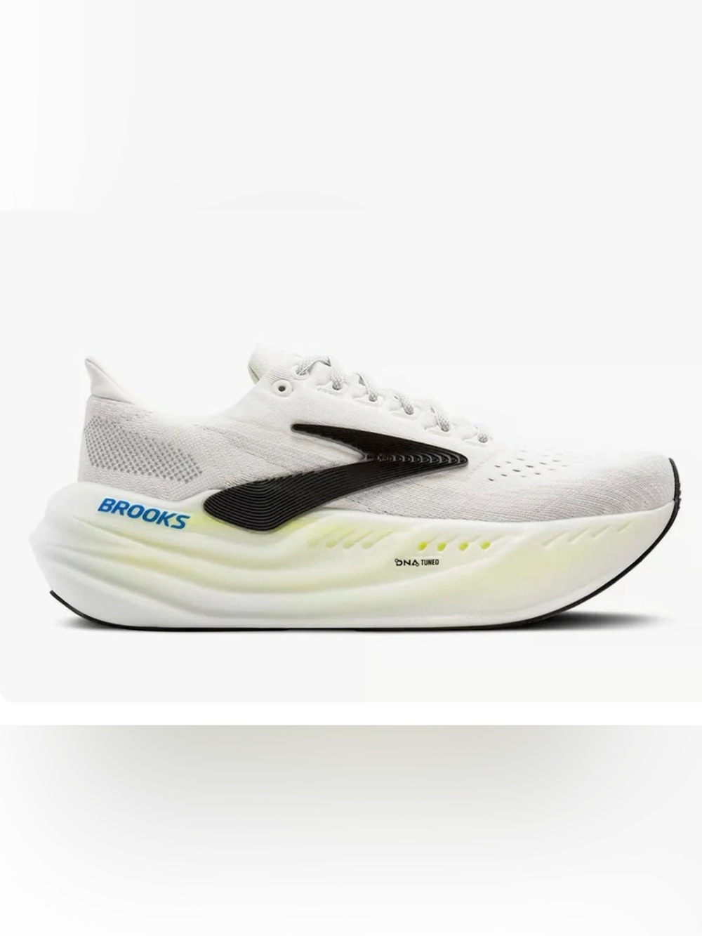Brooks Glycerin Max Shoes Mens Size 9.5 Grey Black Nightlife Running Athletic